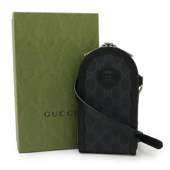 GUCCI Black Leather Shoulder Bag - Picture 8 of 8